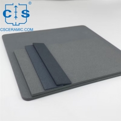 Black microporous ceramics for OLED